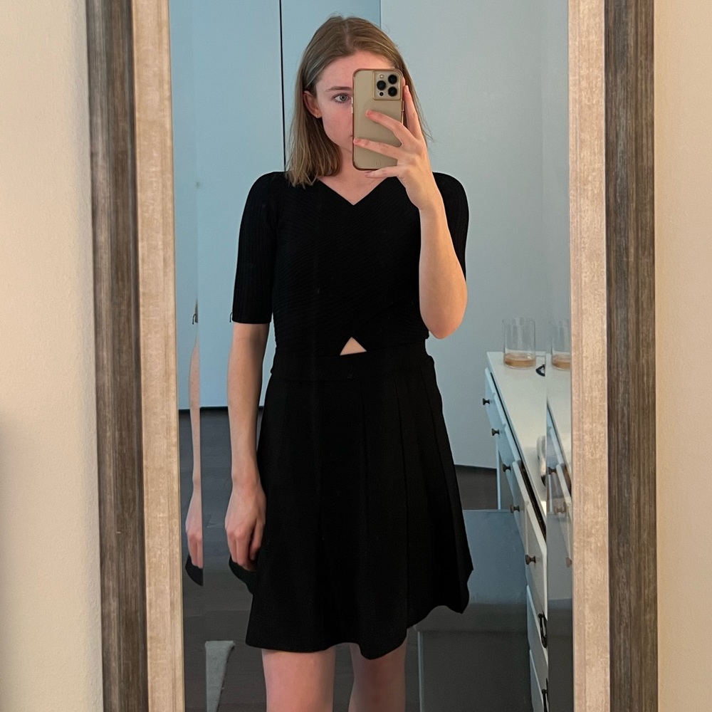 Club Monaco cocktail dress with cutout